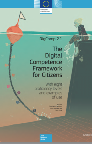 Titel des DigComp 2.1 – The Digital Competence Framework for Citizens