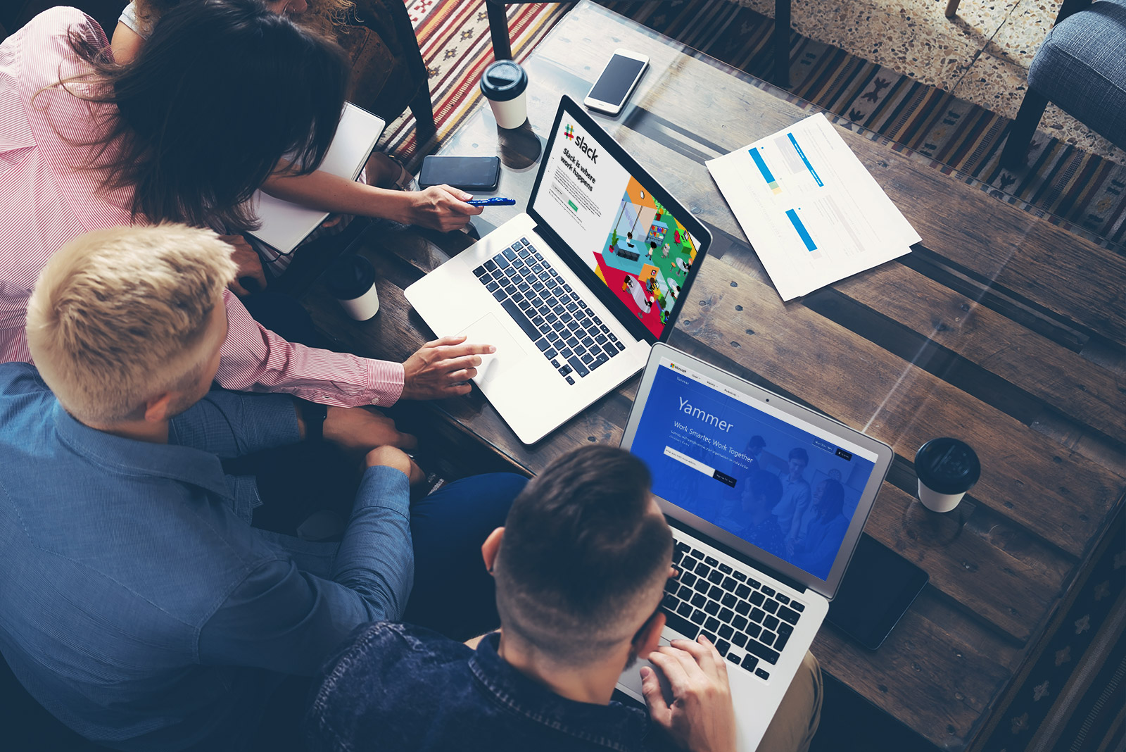 Per Social-Network-Tools einfach und schnell mit Kollegen auf der ganzen Welt kommunizieren