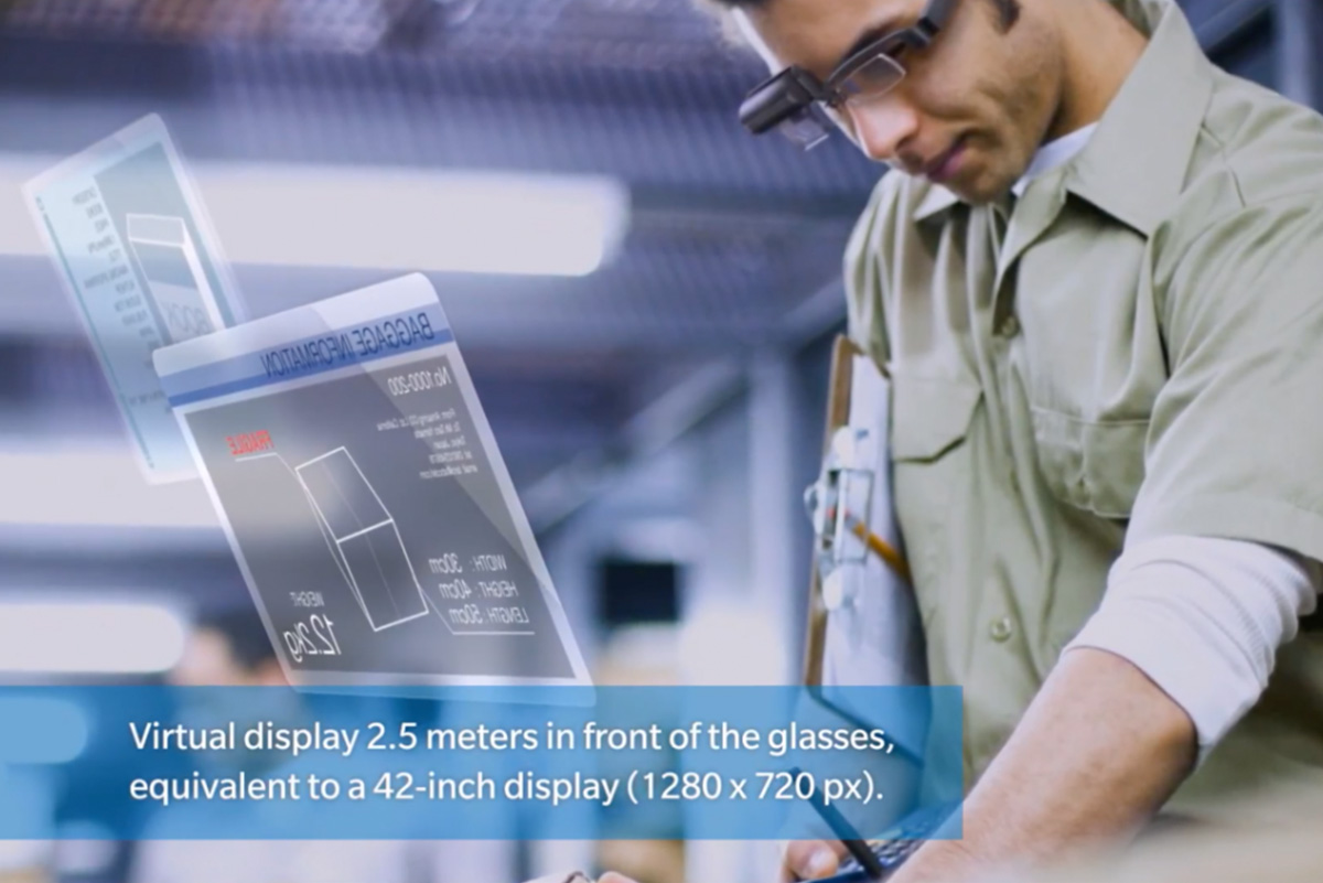 The all new smart glasses for industry a test Job Wizards